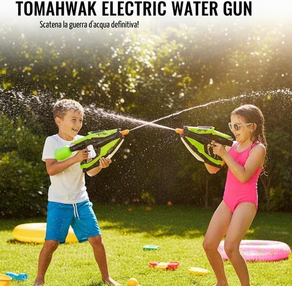 Rapid-Fire Electric Water Cannon Toy